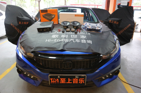 汽車音響改裝|新年伊始，蓄勢待發(fā)！十代思域音響改裝，開啟演繹特有的音樂魅力