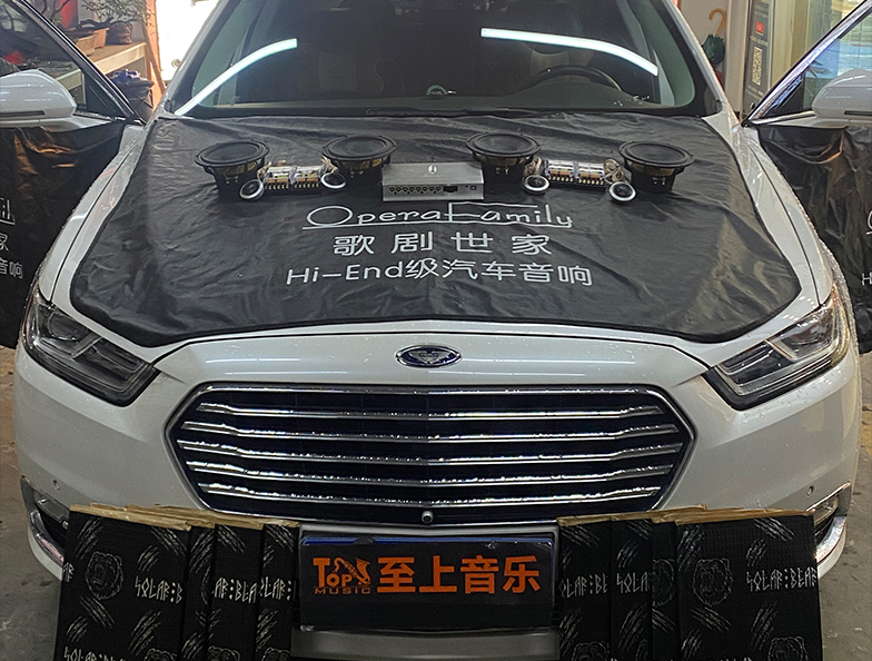 福特金牛座升級歌劇世家喇叭加DSP功放 簡單改裝收獲滿意音質(zhì)！