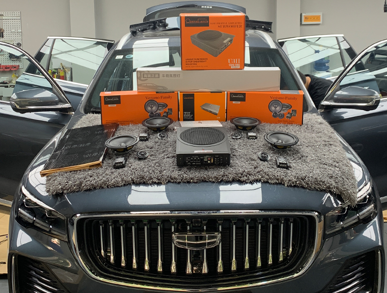 吉利星越L改裝歌劇世家音響 原位無損安裝...