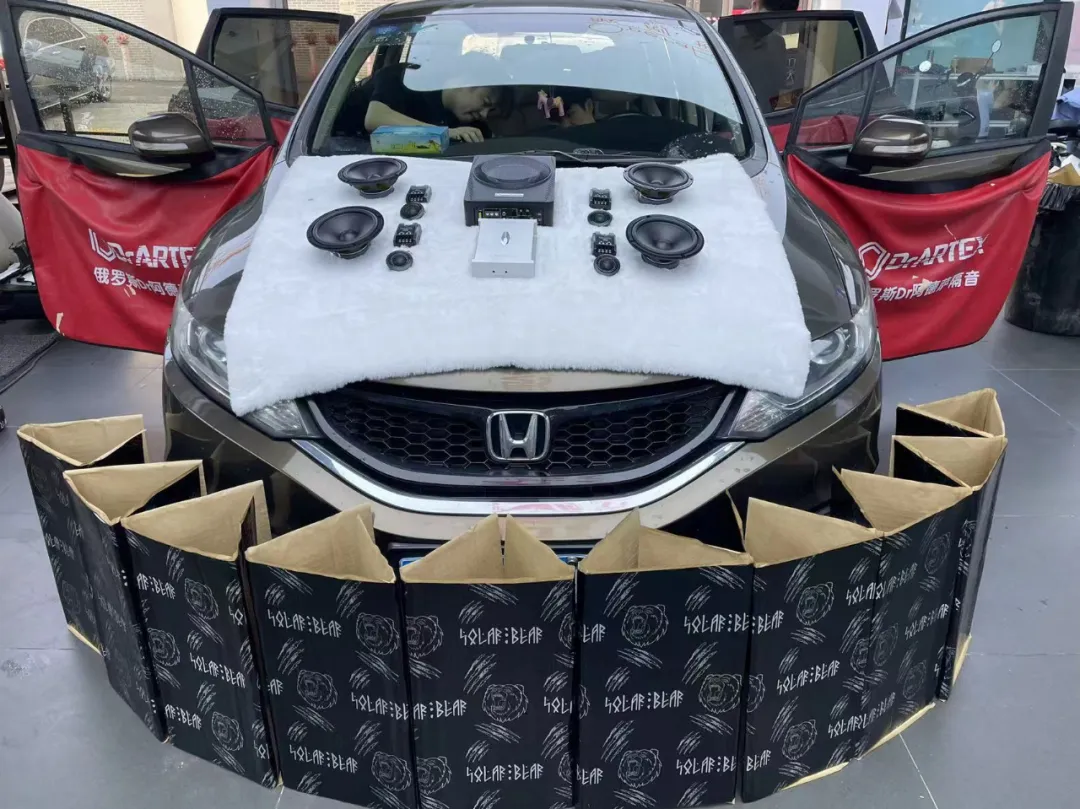 本田杰德音響升級(jí)，一步到位，駕駛更享受！