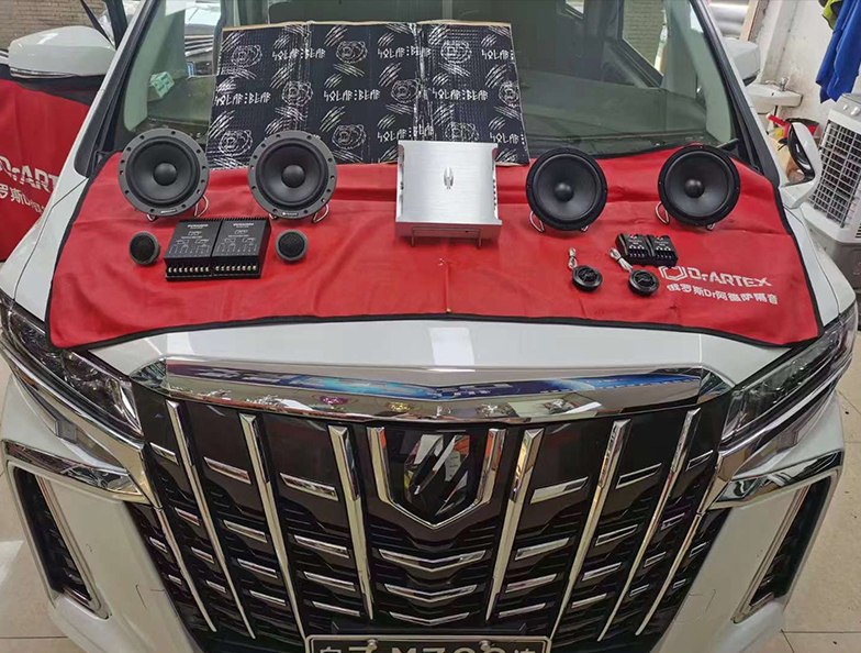 豐田埃爾法音響升級(jí)，音樂的漣漪在心中蕩漾